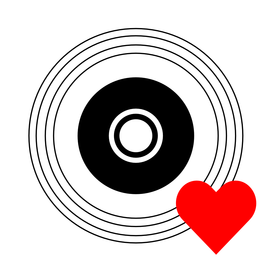 A picture of the Songish logo next to a heart.